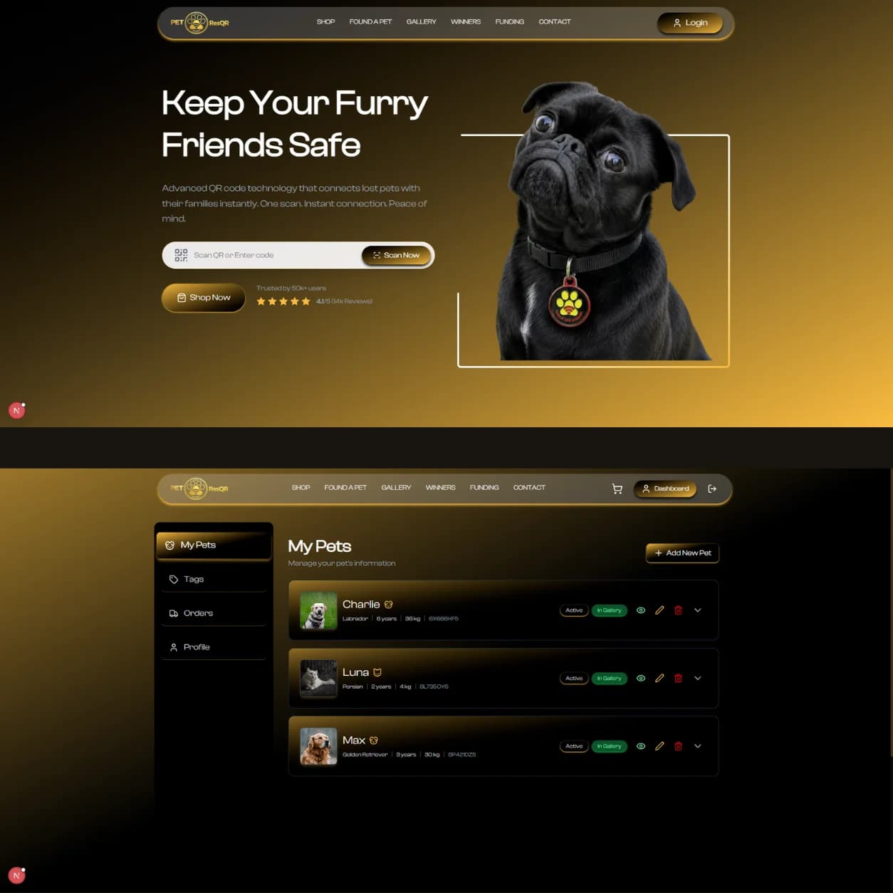 PetResQR screenshot